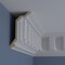 Ekena Millwork 8 1/2"H x 5"P x 9 7/8"F x 94 1/2"L, (5 7/8" Repeat), Nouveau Crown Moulding MLD08X05X09NO - alternate 9